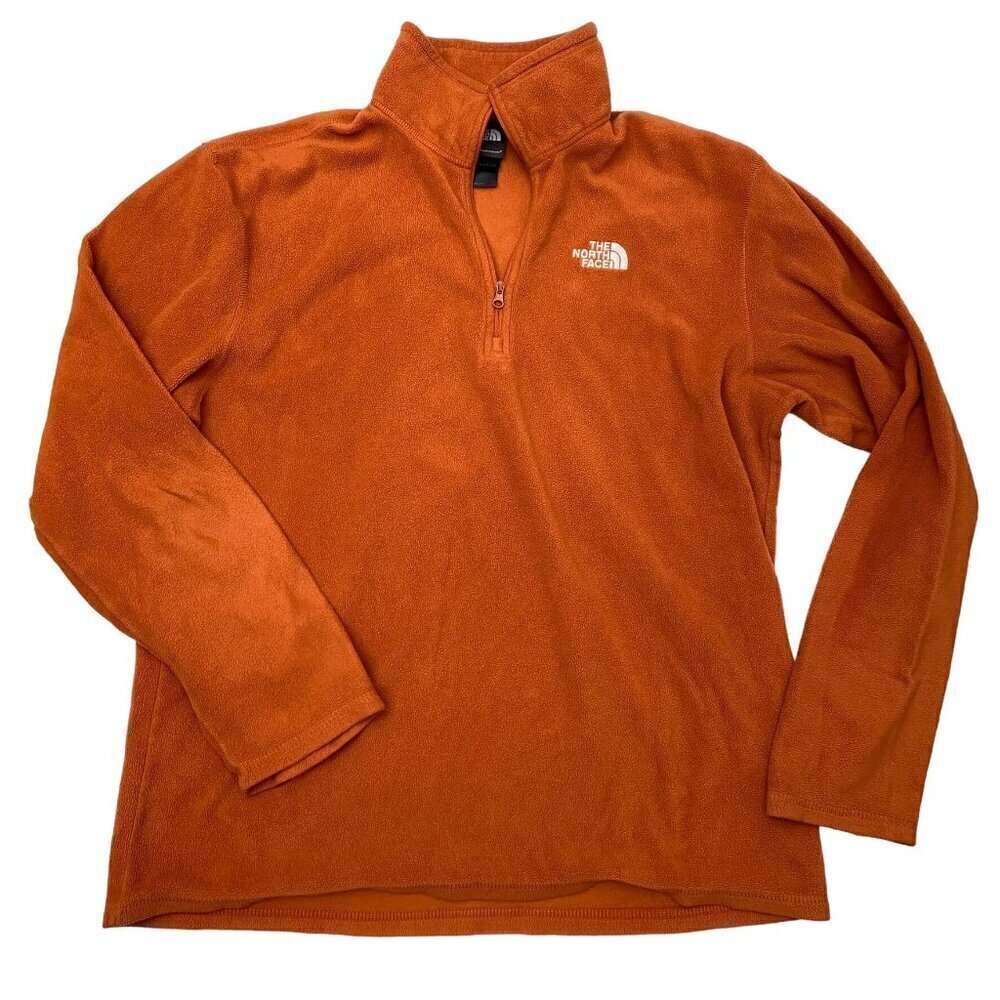 The North Face Classic 1/4 Zip Fleece Pullover Lightweight Sweater Men's Sz Med